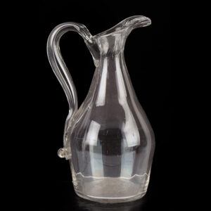 Free Blown Colorless Glass Cruet Inventory Thumbnail