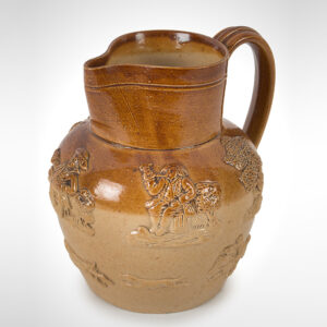 English Salt-glaze Stoneware Tavern Pitcher Inventory Thumbnail