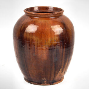 Redware Storage Jar, Ovoid Bristol County Inventory Thumbnail