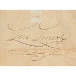 Light-Infantry-Cert,-Levi-Lincoln_detail-1_110-920