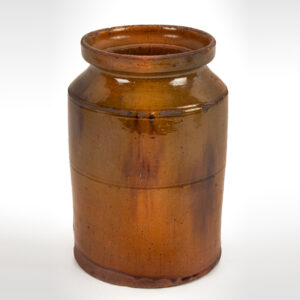 Redware Jar, Cylindrical, Probably Connecticut Inventory Thumbnail