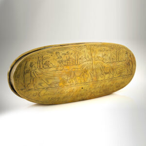 A Large Brass Tobacco Box, Dutch Inventory Thumbnail