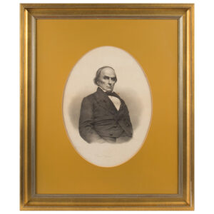 Daniel Webster, Mezzotint after John Adams Whipple daguerreotype Inventory Thumbnail