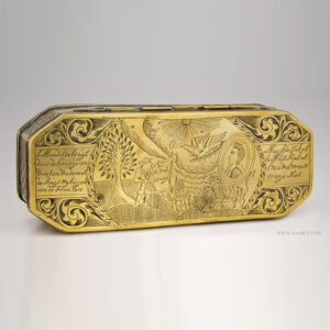 Eighteenth Century Brass Dutch Tobacco Box Inventory Thumbnail