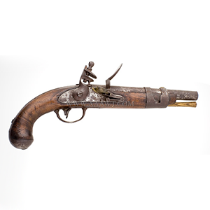 New York State Militia Pistol, Simeon North, US Model 1816, .54 Caliber Smoothbore Inventory Thumbnail