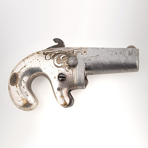 Moore’s Patent National Arms No. 1 Single Shot Derringer, Retains Silver Inventory Thumbnail