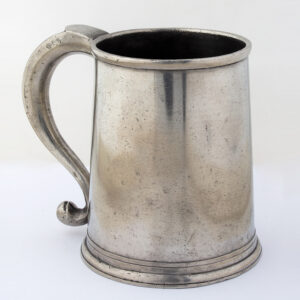 Antique Pewter, Quart Mug, Parks Boyd, 5.5-Inch Inventory Thumbnail