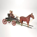 Carving,-Horse-Drawn-Wagon-&-Riders,-circa-1920_view-1_770-6