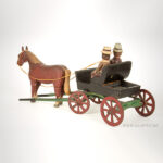 Carving,-Horse-Drawn-Wagon-&-Riders,-circa-1920_view-4_770-6