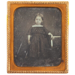 Daguerreotype, Little Girl, Sixth Plate Inventory Thumbnail