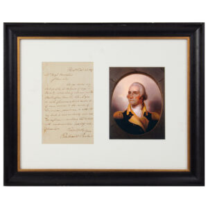 Rembrandt Peale (1778-1860), Letter Signed, One Page, Philadelphia, Dec. 26, 1857 Inventory Thumbnail