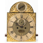 659-206_3_Tall-Clock,-Thos-Colley,-Brass-Works_face