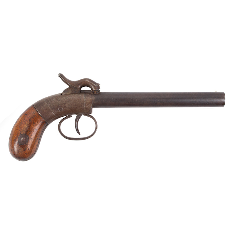 Allen & Thurber Double Barrel Single Trigger Pistol, .36-Caliber, Serial No.155 Inventory Thumbnail