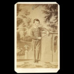 205-29_CDV of Folk Portrait of Little Boy at Top of Stairway_1