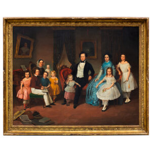 Julius Brutus Stearns (1810-1885)
Family Group Portrait Within Domestic Interior Inventory Thumbnail