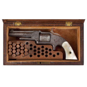 Deluxe Cased Smith & Wesson Nimschke Engraved 1 1/2 Old Model, Beautiful Inventory Thumbnail