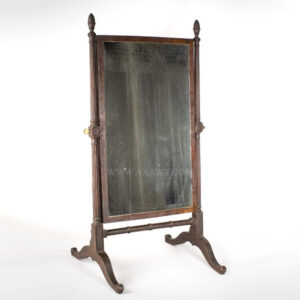 American Looking Glass on Stand, Cheval Glass Inventory Thumbnail