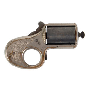 Knuckle Duster Revolver, Scarce Two-Tone Finish, James Reid, Catskill, New York, Serial number: 12892 Inventory Thumbnail
