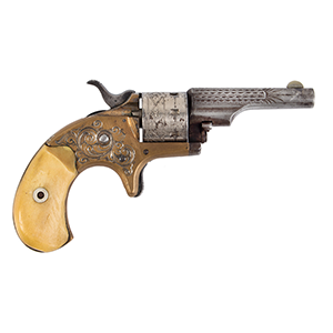 Colt Open Top Pocket Model Revolver, Engraved Special Factory Engraving Inventory Thumbnail