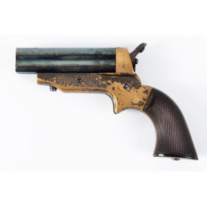 Sharps Model 2, Four Shot Pepperbox, Barrels Retain 80% Bright Blue, 19th Century Inventory Thumbnail