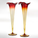 1292-12_2_Amberina-Vases,-Ribbed,-Pair,-Attr-to-NEGC_view-2