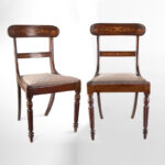 925-45_1_Chairs, Regency,-Eagle-Inlay_view-1