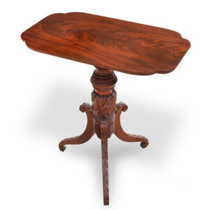 Candlestand, Classical, Tilt-top, Outstanding Wood Grain Inventory Thumbnail