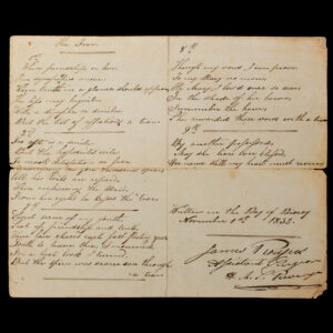Letter Archive, Asst. Surgeon James Rogers, H.M.S. Revenge Inventory Thumbnail