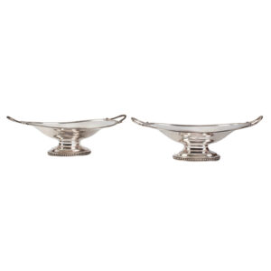 Silver Baskets, Pair, Oval, New York City Inventory Thumbnail