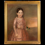 1443-1_1_Portrait,-Girl,-Pink-Dress-Holding-Flowers_entire