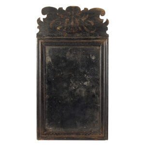 Mirror, Queen Anne Looking Glass, Paint Decorated Inventory Thumbnail