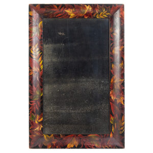 Mirror, Paint Decorated, Outstanding Fall Colors, Victorian Decoration Inventory Thumbnail