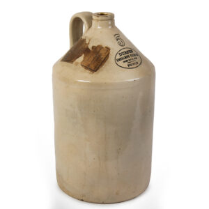 Stoneware Jug, Durfee Embalming Fluid, Grand Rapids, Mich Inventory Thumbnail