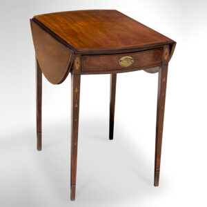 Pembroke Table, Attributed to William Whitehead, New York City, Active 1792-1799 Inventory Thumbnail