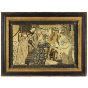 Seventeenth Century Embroidery, Needlework, Judgement of Solomon Inventory Thumbnail