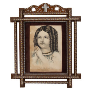 Tramp Art Frame, Victorian Religious Inventory Thumbnail