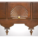 Highboy, Bonnet Top_carving-drop finial-detail_843-274