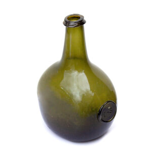 Sealed Wine Bottle, Bladder Form, English, I / S Centering Small Diamond Inventory Thumbnail