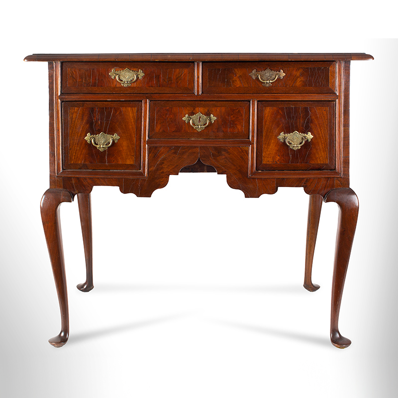 Lowboy, Queen Anne Dressing Table, Boston, Massachusetts Inventory Thumbnail