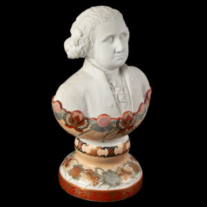 George Washington Bust On Socle, Japanese Kutani Inventory Thumbnail