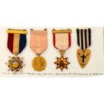 849-126_1_Badges,-Four-Gold,-American-Society