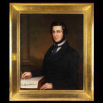 1300-4_1_Portrait,-Gentleman,-Penmanship,-1845_entire