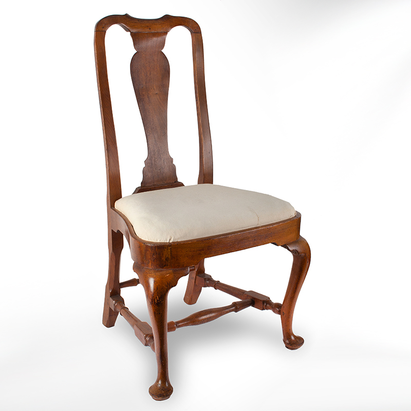 Side chair, Queen Anne, Balloon Seat Inventory Thumbnail