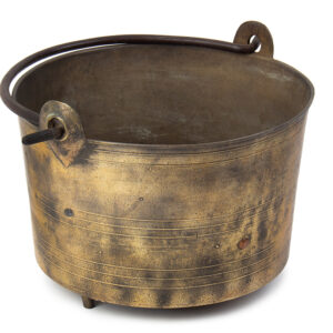 Brass Three-Legged Cauldron, Preserving Pan Inventory Thumbnail