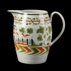 Pitcher with Oriental Scene Inventory Thumbnail