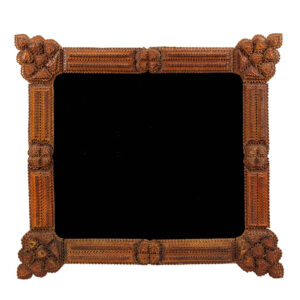 Tramp Art Picture Frame, Outstanding Design and Construction Inventory Thumbnail