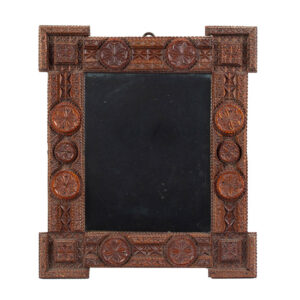 Tramp Art Picture Frame, Mirror Frame, Nuremberg Germany Inventory Thumbnail