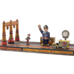 1457-1_3_Main-Street-Clockwork-Tin-Toy,-L-Marx