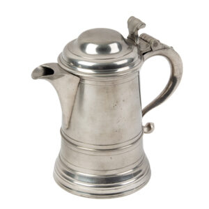 Pewter Quart Flagon, Thomas Danforth Boardman Inventory Thumbnail