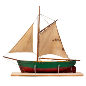 Vintage, Pond Model Sailboat, Great Original Paint Inventory Thumbnail